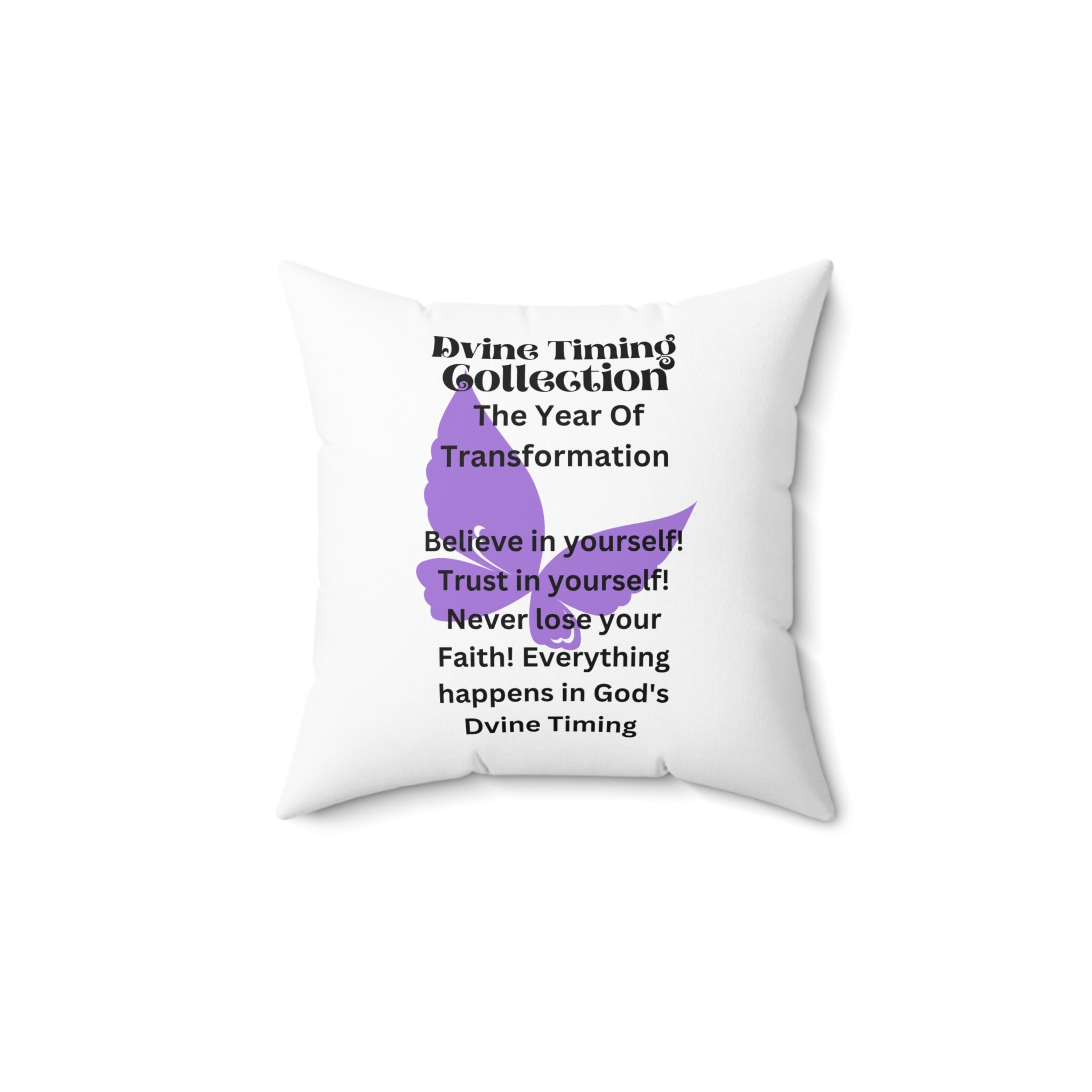 Spun Polyester Square Pillow
